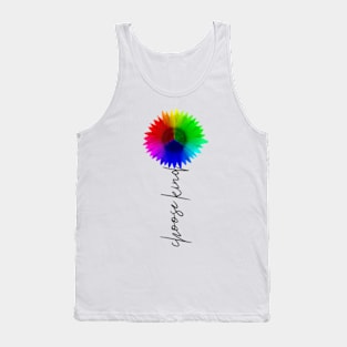 Autism Awareness Choose Kind Be Kind Autism Mom Tank Top